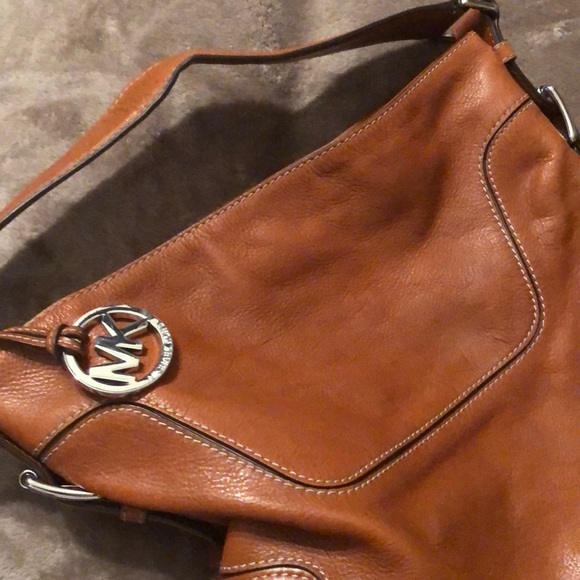 Cognac color MK bag - Picture 3 of 4